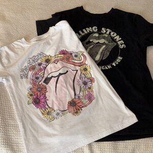 2 Rolling Stones Tees